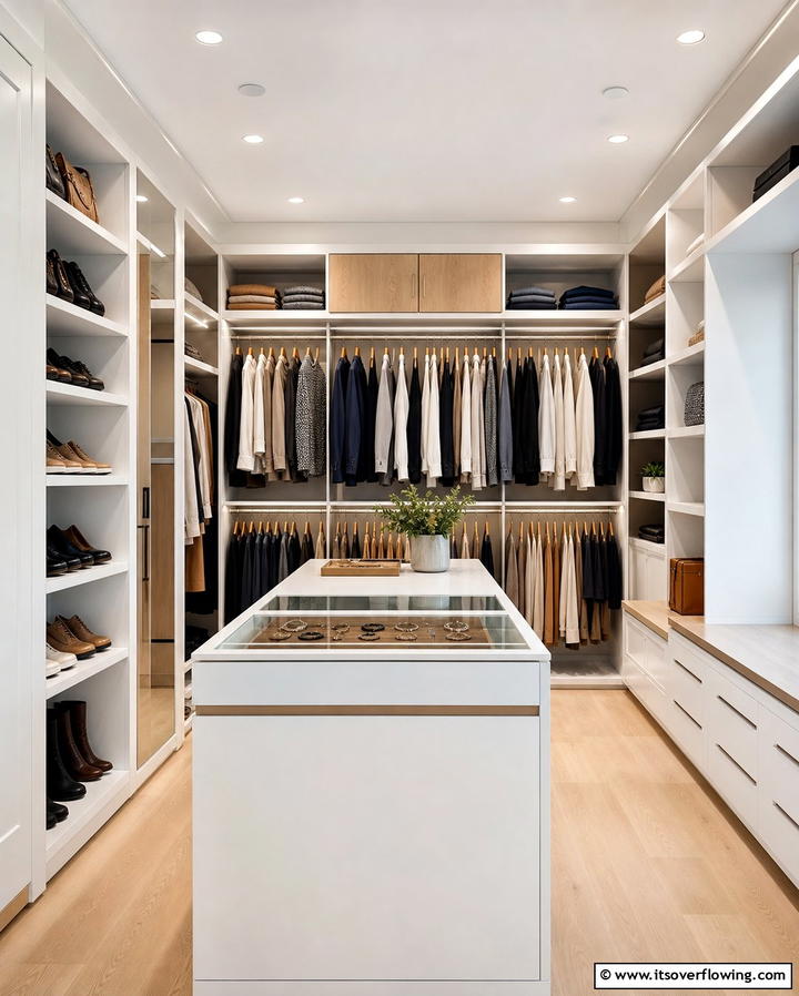 Recessed Ceiling Lights - 25 Bright Closet Lighting Ideas for Organized Spaces