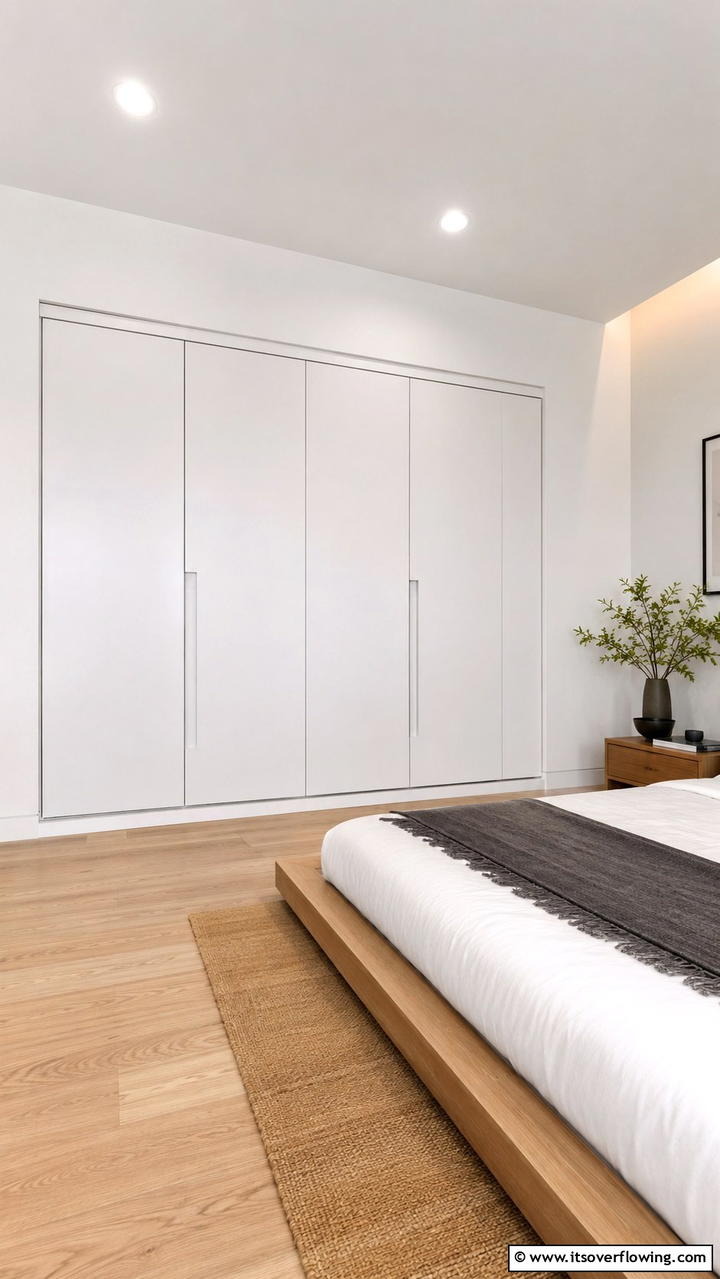 Recessed Handle Door - 30 Closet Door Ideas to Enhance Style and Functionality