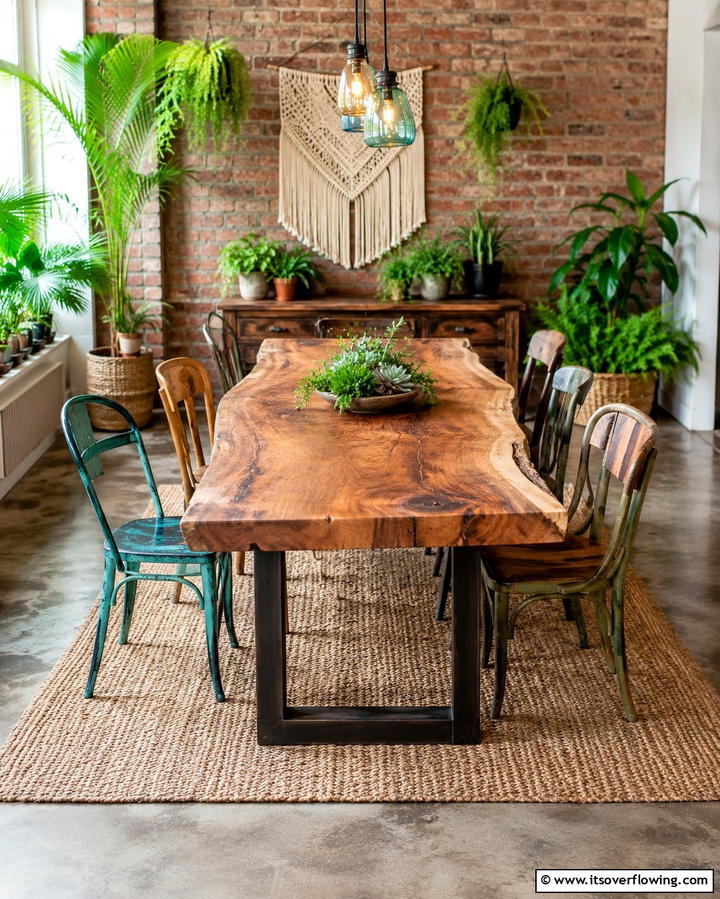 Reclaimed Wood Eco Table - 30 Innovative Table Design Ideas for Functional Spaces