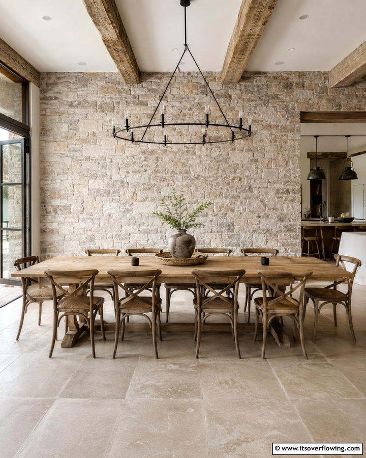 Reclaimed Wood Tables - 30 Rustic Dining Room Ideas for Cozy Family Gatherings