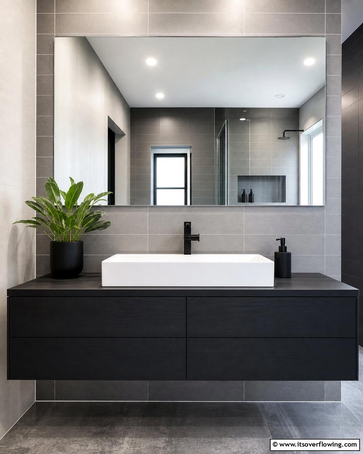 Rectangular Sinks for Contemporary Style - 25 Bathroom Sink Ideas for Style and Functionality