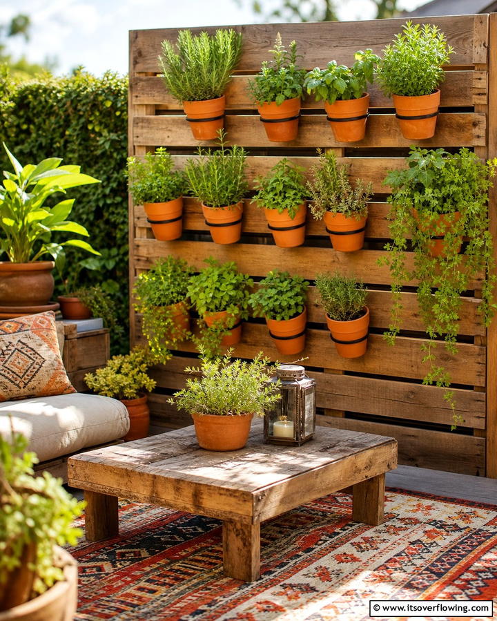 Recycled Pallet Fence - 25 Small Garden Fence Ideas for Your Outdoor Space