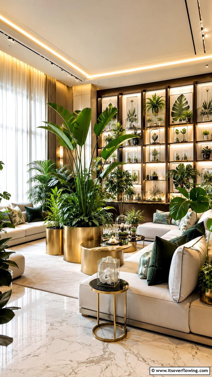 Refined Botanical Lounge - 30 Garden Room Ideas- Cozy Outdoor Retreats & Studios