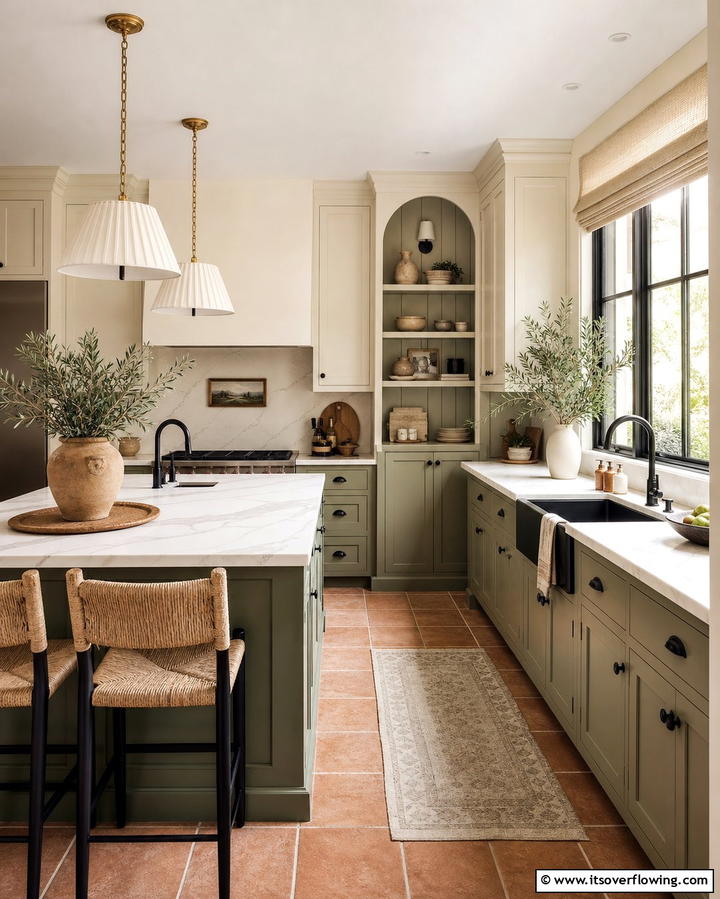 Refined Color Palette Choices - 21 Luxury Kitchen Ideas for a High-End Culinary Experience