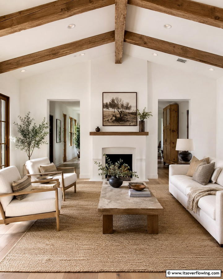 Refined Rustic Simplicity - 30 Small Rustic Living Room Ideas for Cozy Charm