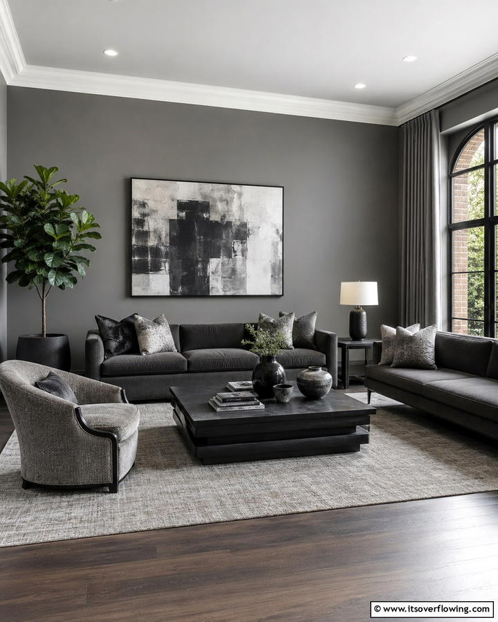 Refined Shadow Gray - 30 Light Gray Paint Colors- Versatile Hues for Any Room