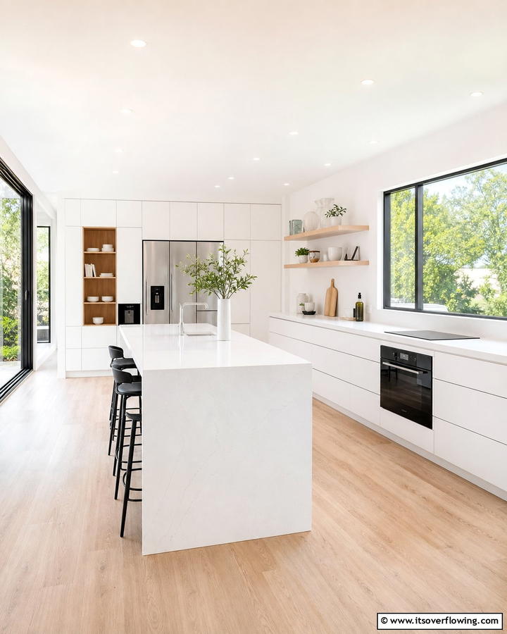 Refining Style with Minimalist Window Designs - 21 Kitchen Window Ideas to Brighten Your Cooking Space