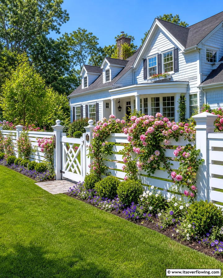 Refreshed Fence Treatments - 21 Curb Appeal Ideas to Boost Your Home’s Exterior