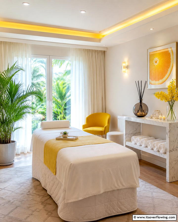 Refreshing Scents - 25 Massage Room Setup Ideas for Ultimate Relaxation