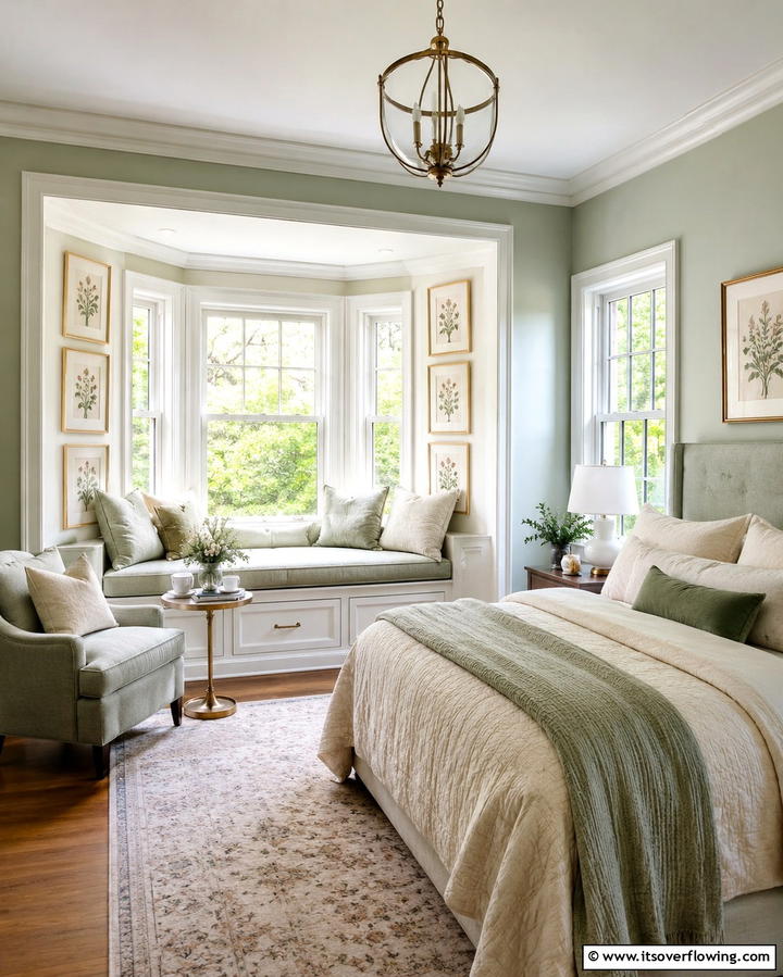 Relaxing Reading Nook - 30 Relaxing Bedroom Ideas for a Serene Sleep Sanctuary