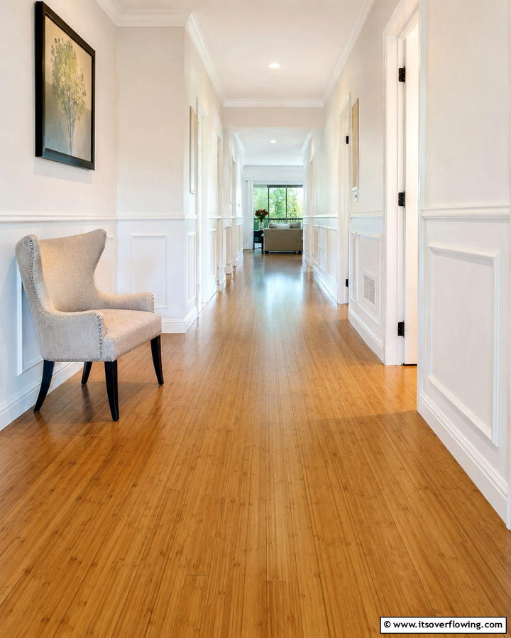 Renewable Wood Flooring - 25 Green Hallway Ideas for a Fresh and Inviting Home