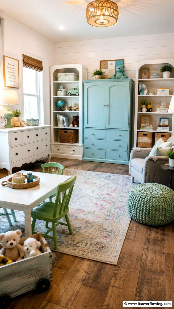 Repurposed Furniture Storage - 21 Smart Toy Storage Ideas to Declutter Kids’ Spaces Efficiently