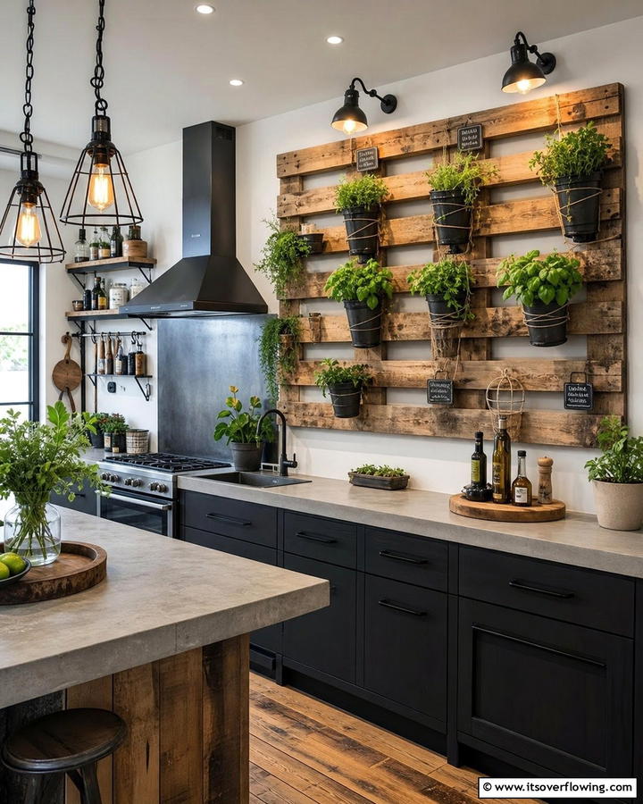 Repurposed Pallet Wall Art - 21 Kitchen Wall Decor Ideas for a Personalized Culinary Space