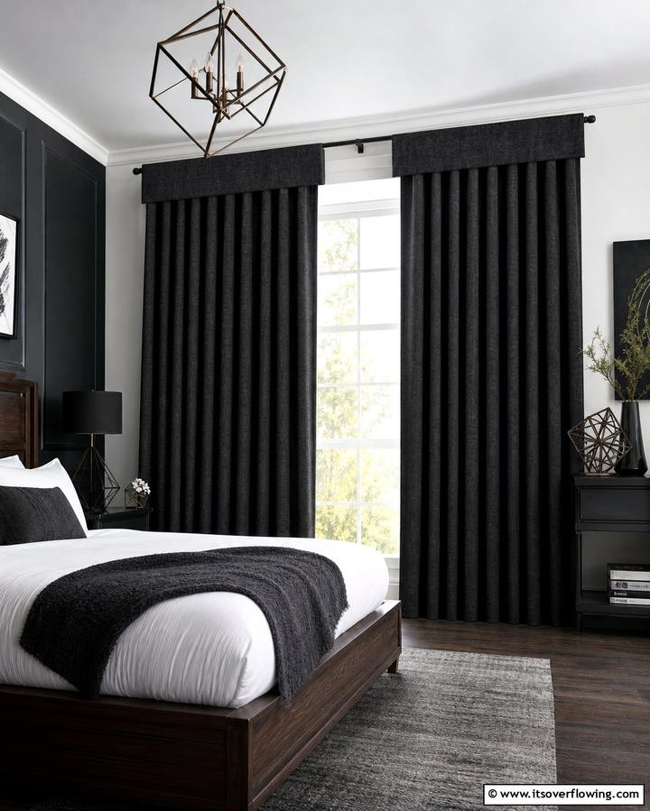Reputation Blackout Curtains - 25 Taylor Swift Themed Bedroom Decor Ideas for Fans