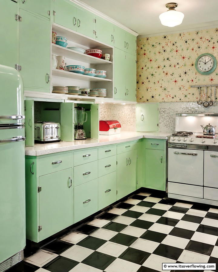 Retro Inspired Appliances - 25 1950s Kitchen Ideas for a Retro Home Makeover