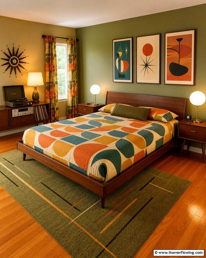 Retro Inspired Bedroom Style - 21 Mens Bedroom Ideas for a Masculine & Modern Aesthetic