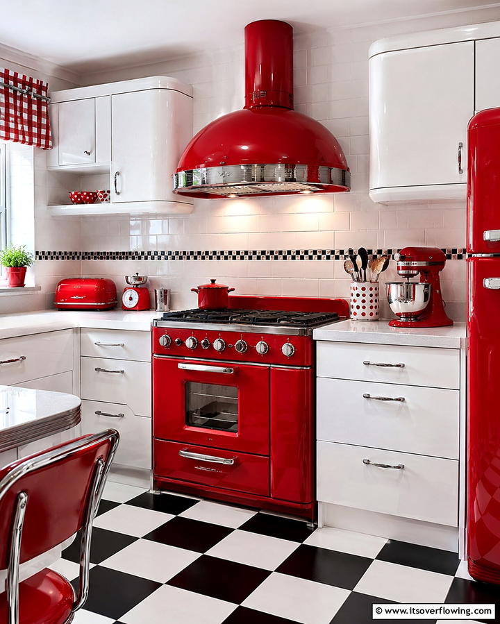 Retro Inspired Range Hoods - 25 Range Hood Ideas to Upgrade Your Kitchen Design