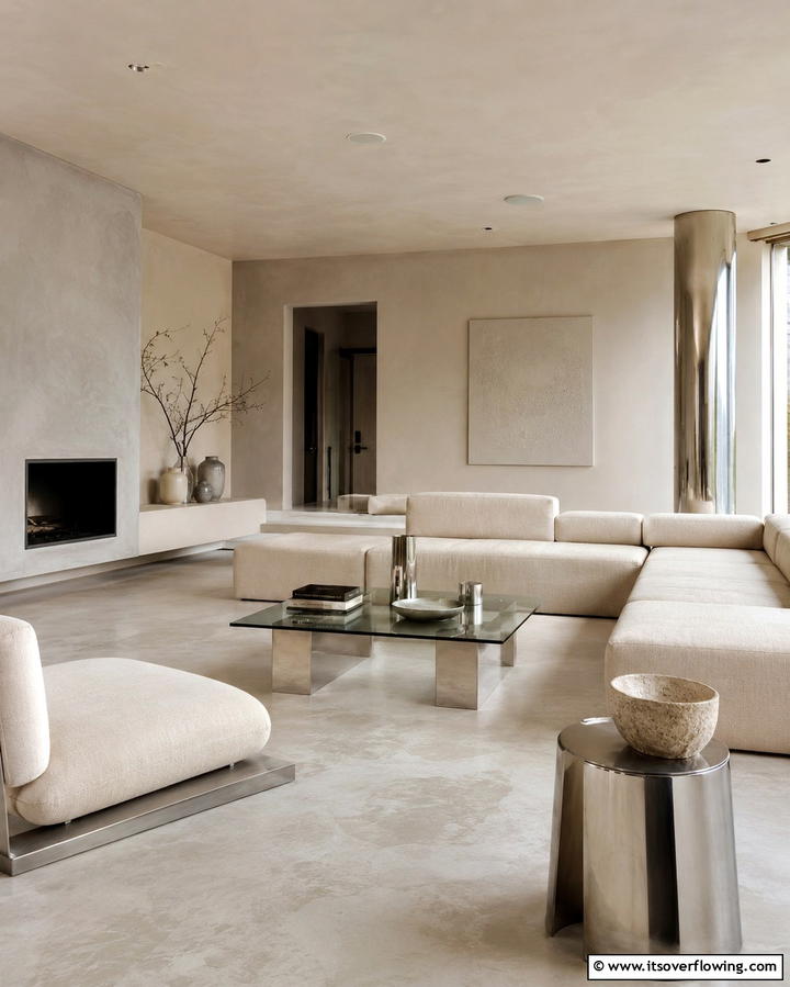 Retro Minimalist Living Room - 30 2000s Room Ideas for Nostalgic Y2K Vibes