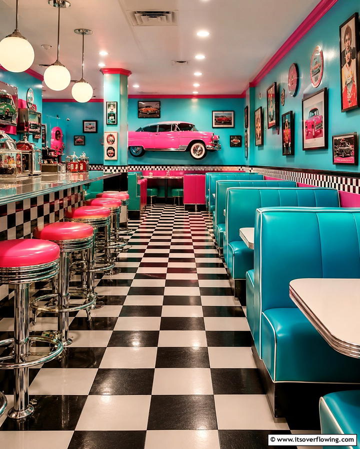 Retro Revival - 25 Restaurant Interior Design Ideas for a Unique Ambiance