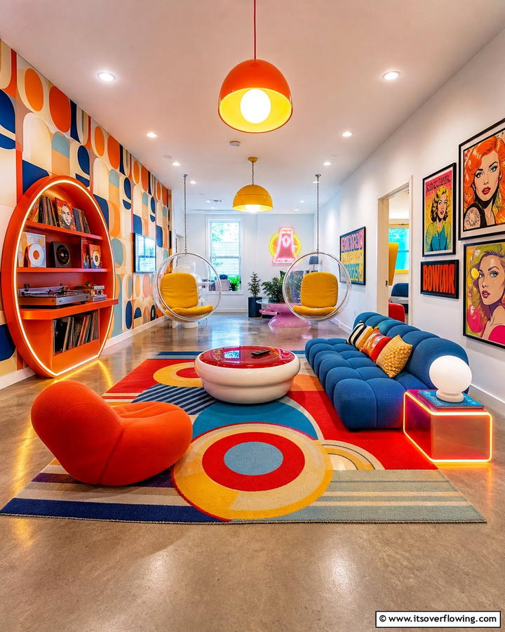 Retro Revival Fun - 21 Room Decorating Concepts for Personalized Interior Spaces