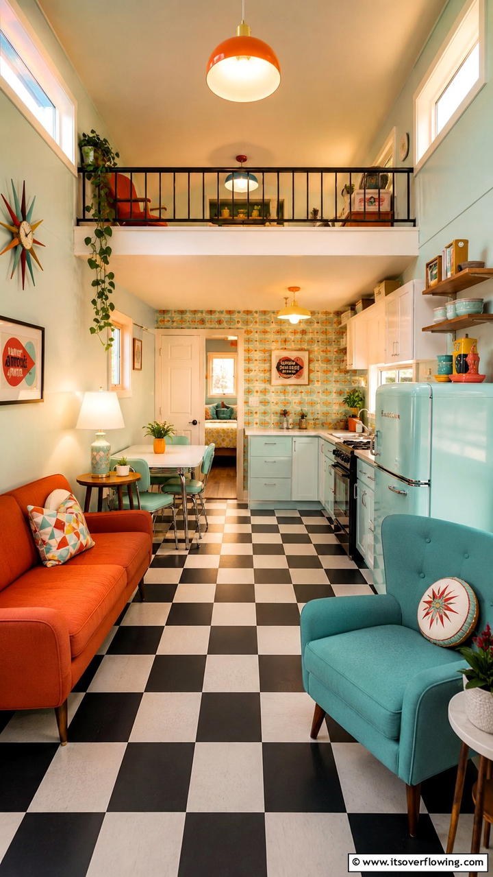 Retro Revival Tiny House - 21 Tiny House Design Ideas for Compact, Efficient Living