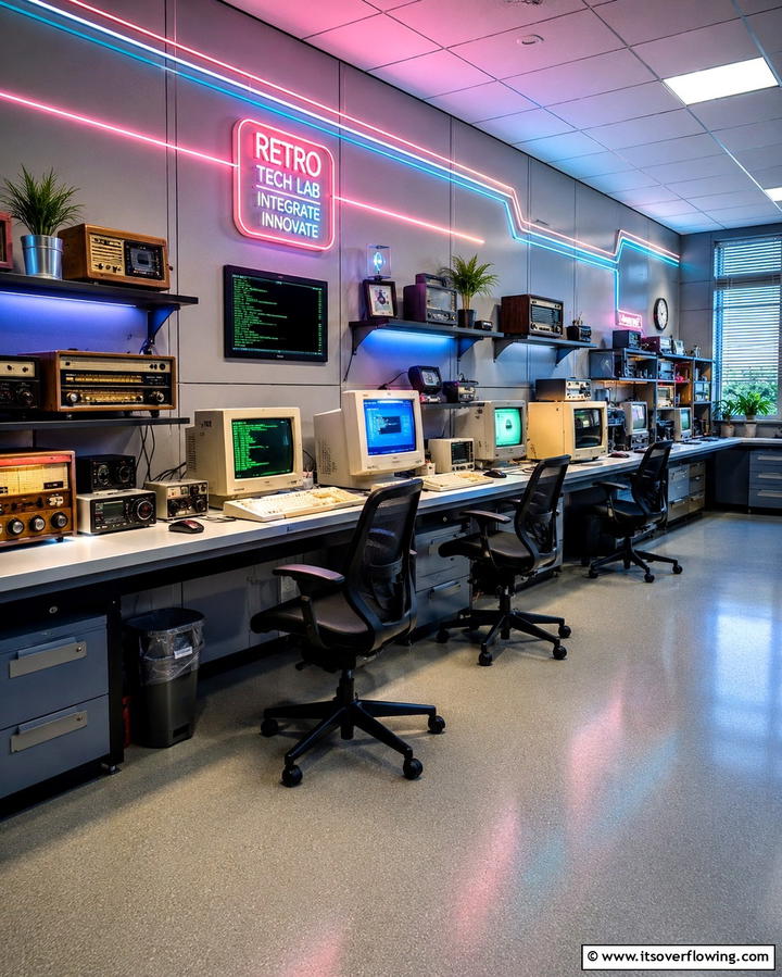 Retro Technology Integration - 30 1990s Interior Design Ideas for Throwback Charm