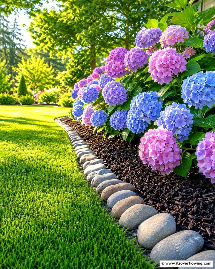 Rock Edging - 25 Rock Landscaping Ideas to Transform Your Outdoor Space