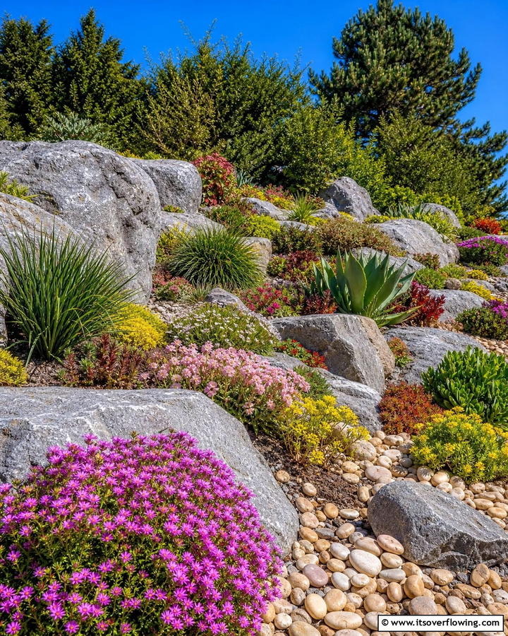 Rock Garden Accent - 21 Hardscape Ideas to Revamp Your Outdoor Spaces