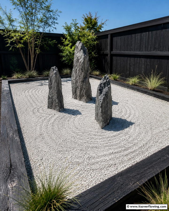 Rock Garden Simplicity - 30 Asian-Inspired Landscaping Ideas for Serene Gardens