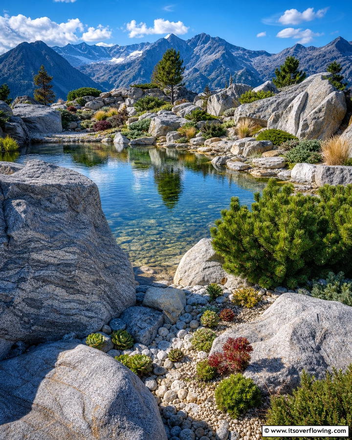 Rock Garden Surroundings - 25 Pond Landscaping Ideas for a Tranquil Backyard