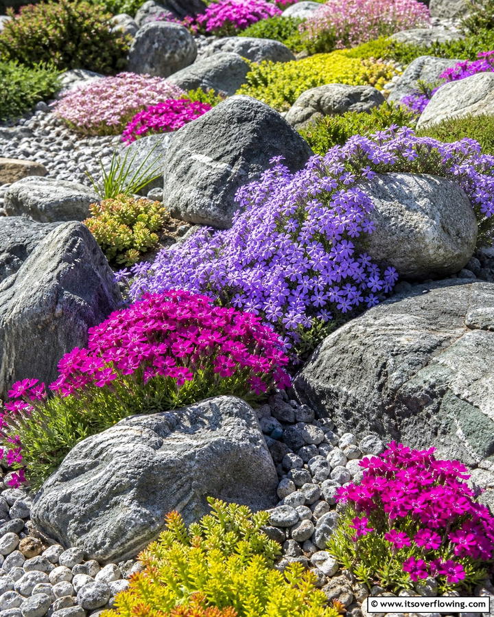 Rock Gardens with FlowersExact - 25 Flower Garden Ideas to Brighten Your Outdoor Space