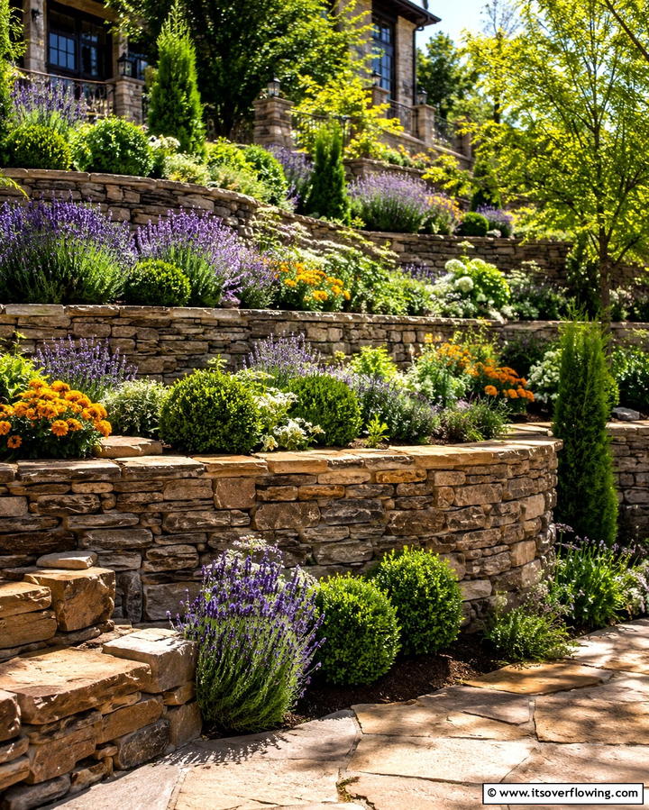 Rock Terraces - 25 Rock Landscaping Ideas to Transform Your Outdoor Space