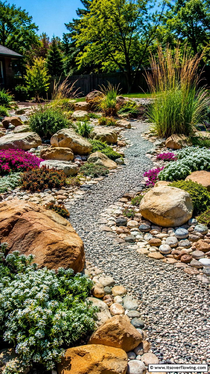 Rock and Pebble Garden - 30 Garden Ideas- Inspiring Designs for Every Season