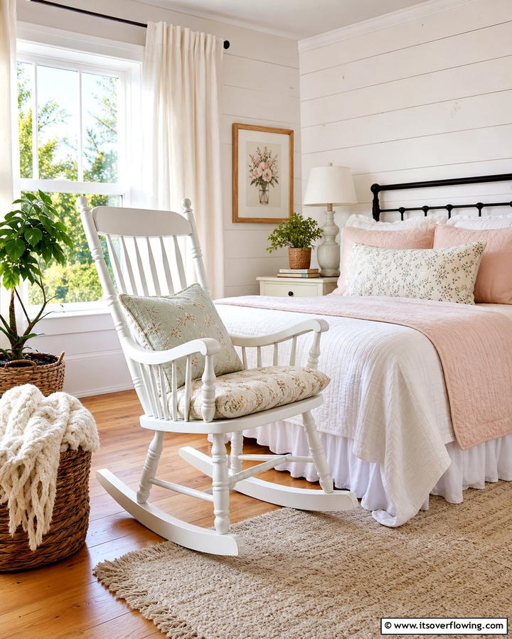 Rocking Chair - 25 Comfortable Bedroom Chair Ideas for Relaxation