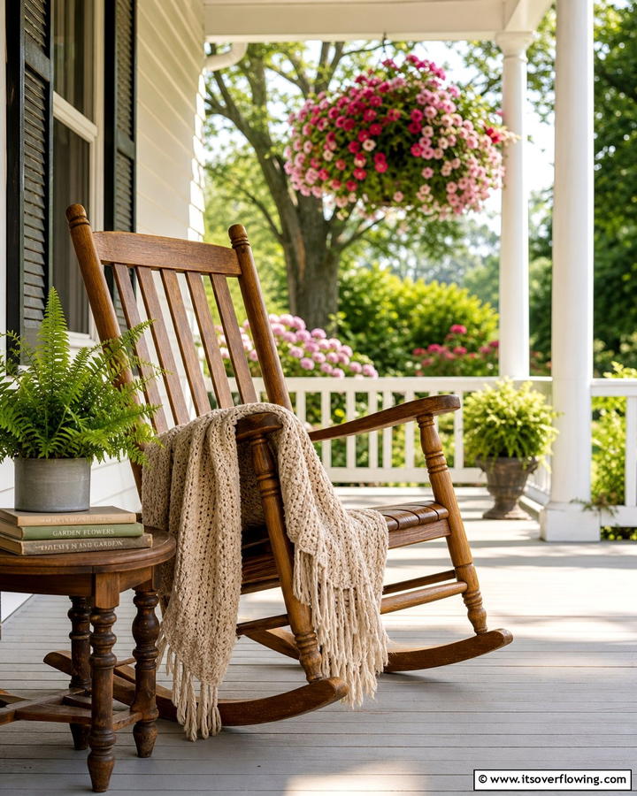 Rocking Chair - 21 Outdoor Seating Ideas for Comfortable Gatherings