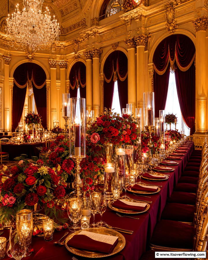 Romantic Candlelit Centerpieces - 25 Vintage Wedding Ideas for a Nostalgic Celebration