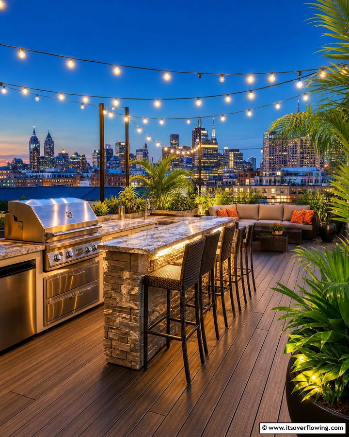 Rooftop Bar and Grill Experience - 21 Rooftop Deck Layouts for Urban Outdoor Entertainment Areas