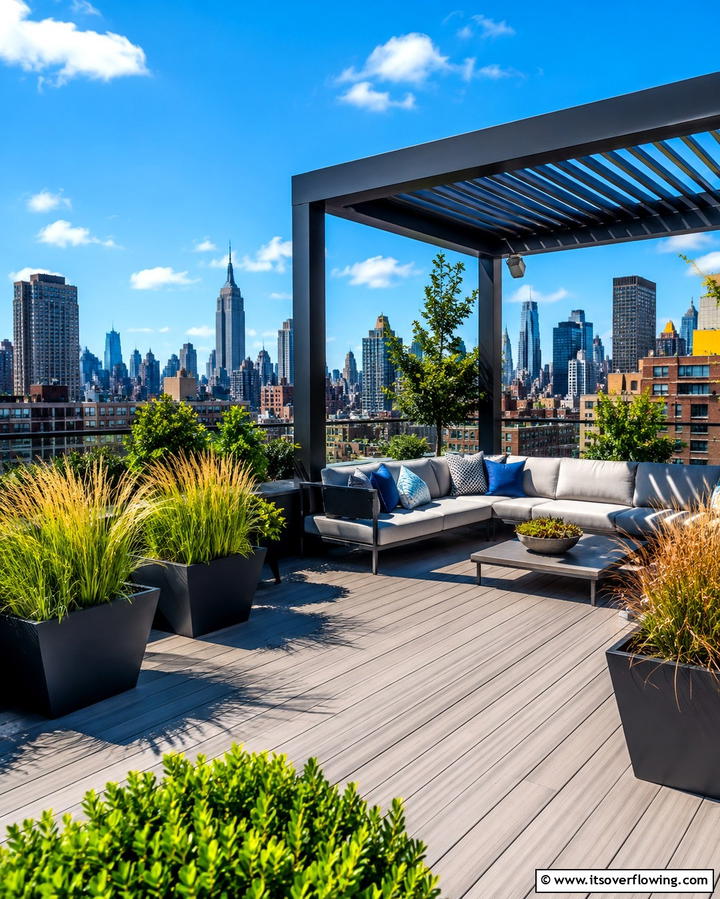 Rooftop Decks for Elevated Views - 30 Large Deck Ideas for Expansive Outdoor Living Spaces