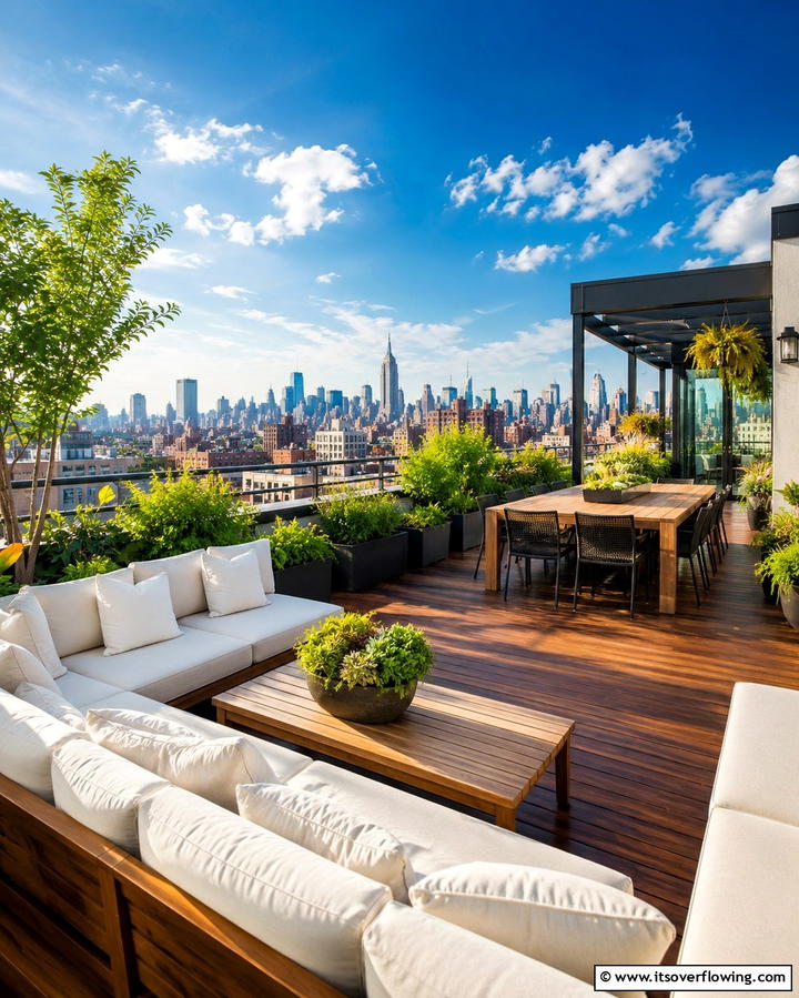 Rooftop Decks - 25 Wood Deck Ideas for Outdoor Living Spaces
