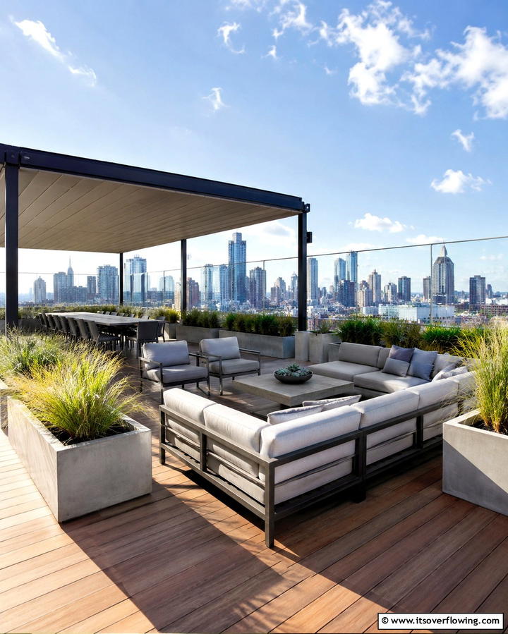 Rooftop Escape - 25 Outdoor Reading Nook Ideas for Relaxation