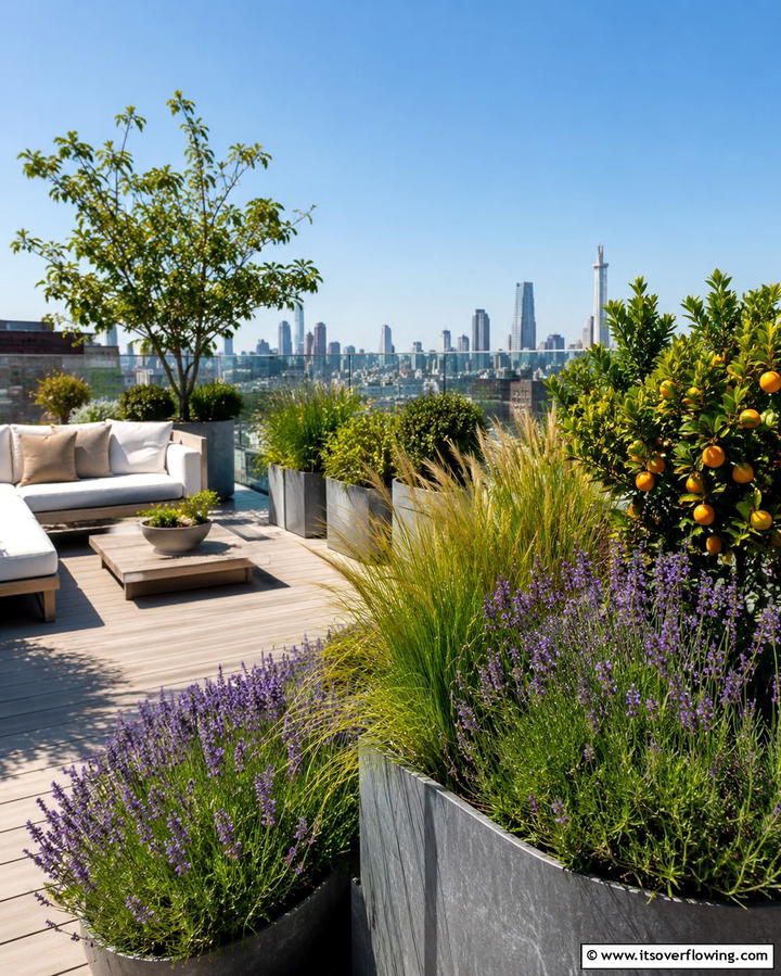 Rooftop Green Oasis - 25 Urban Garden Ideas for Small Spaces