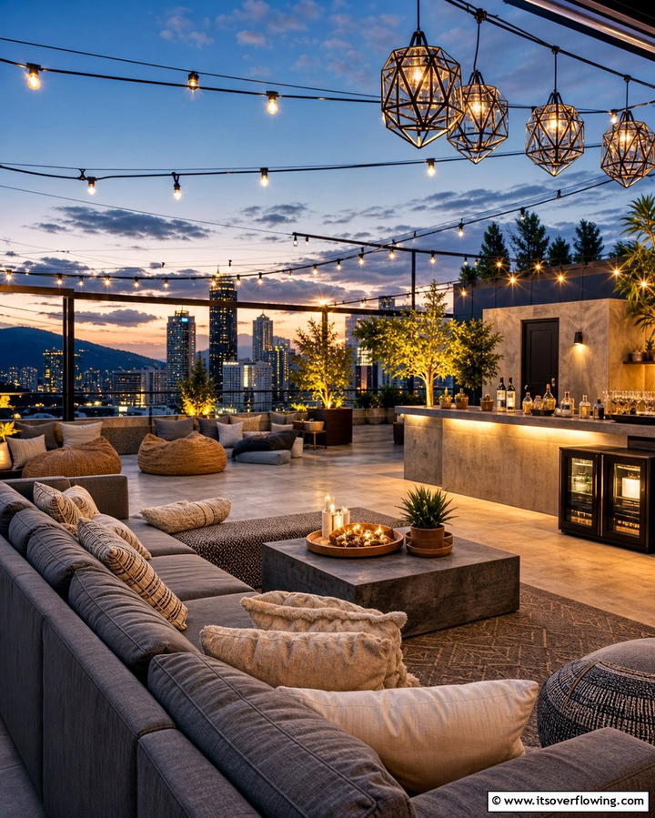 Rooftop Lounge Vibes - 25 Terrace Design Ideas for Outdoor Living