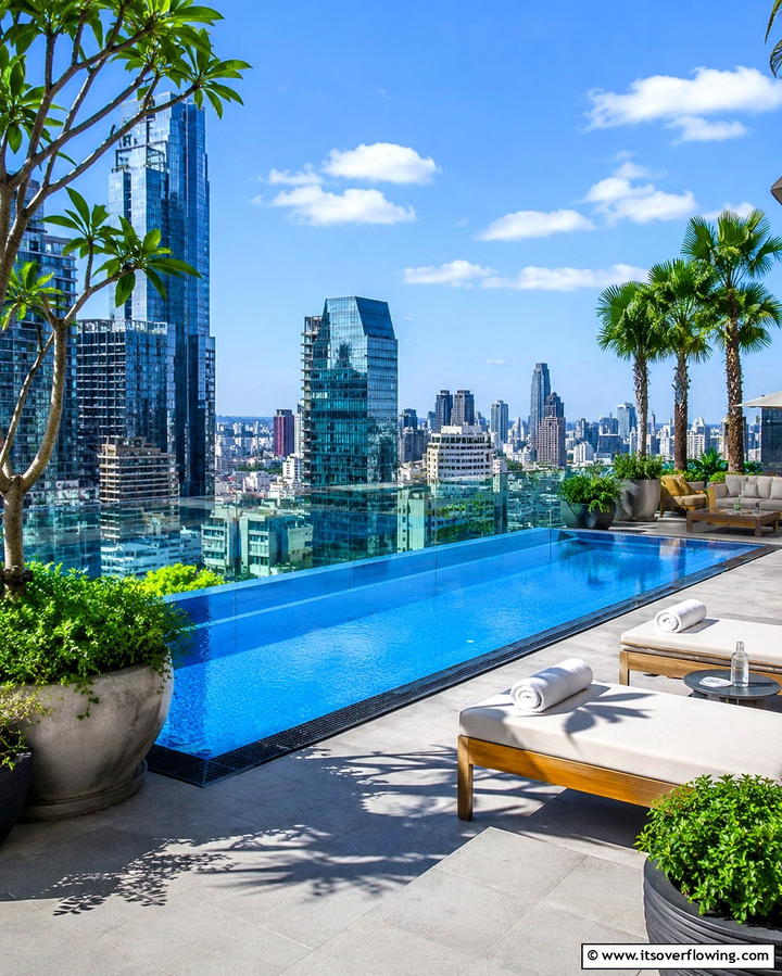 Rooftop Pools - 25 Backyard Pool Ideas for Summer Fun and Relaxation