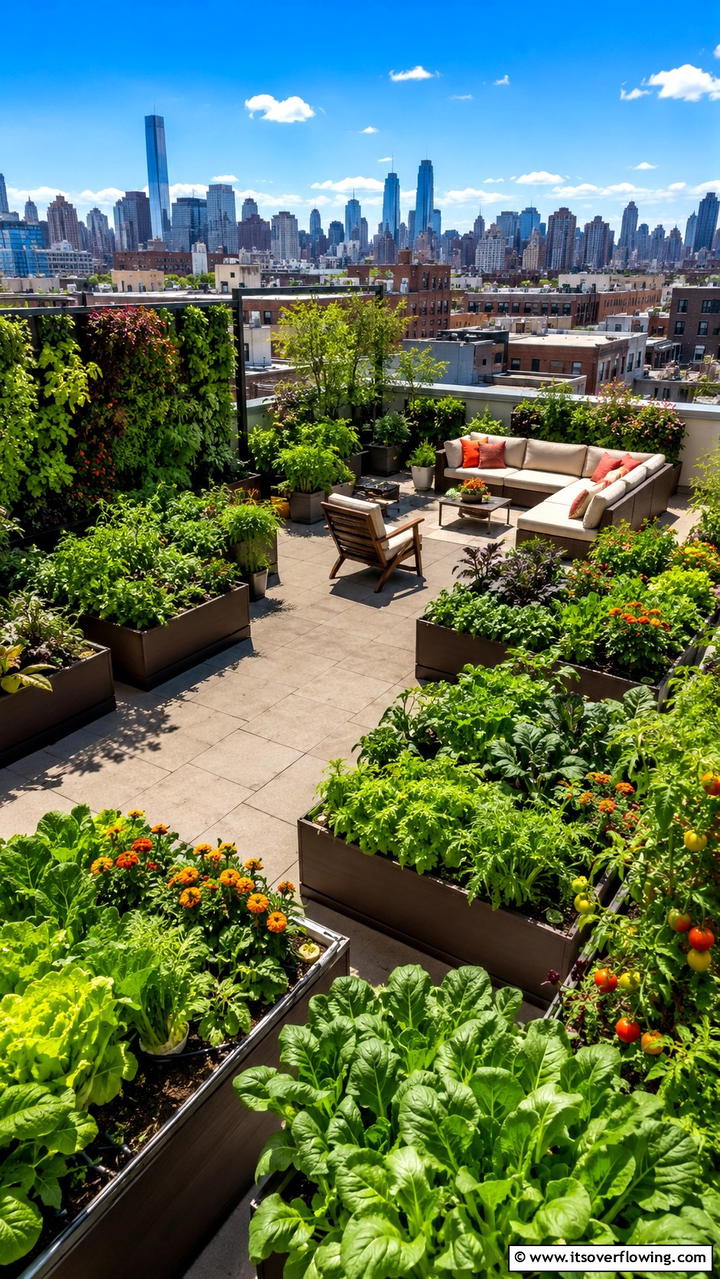 Rooftop Urban Garden - 30 Garden Ideas- Inspiring Designs for Every Season