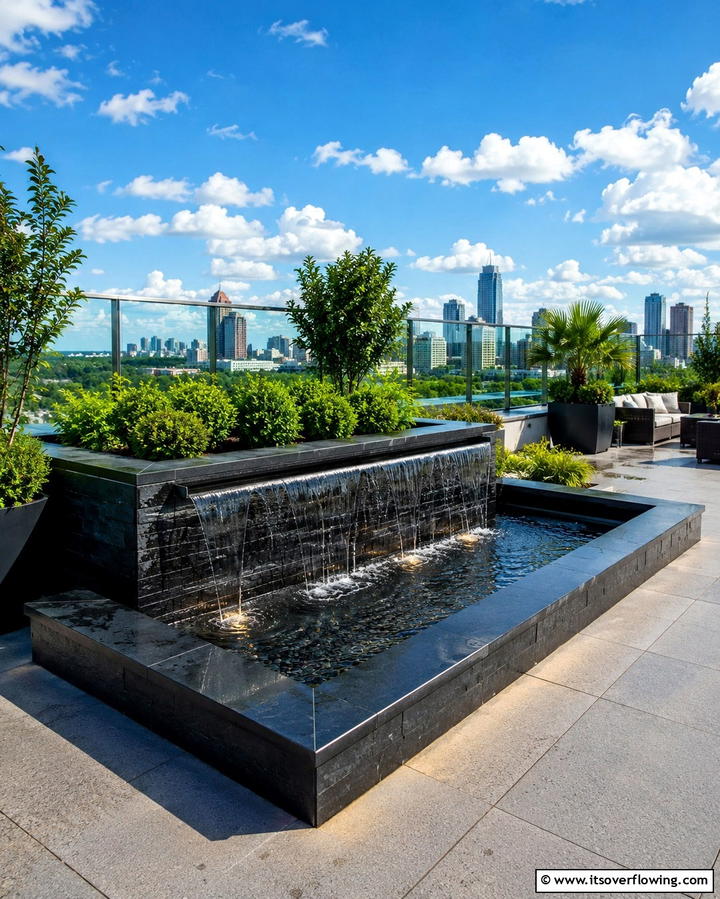 Rooftop Water FeaturesExact - 25 Rooftop Garden Ideas for Urban Green Spaces