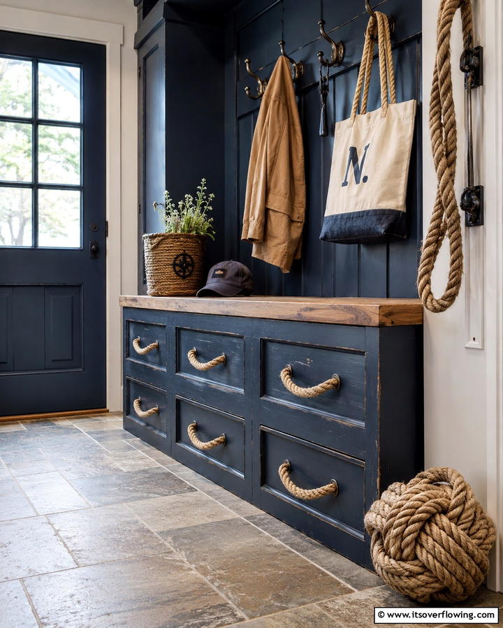 Rope and Knot Details - 30 Relaxed Coastal Decor Inspirations for Beach-Inspired Homes