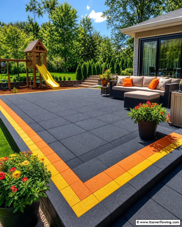 Rubber Decking for Comfort and Safety - 25 Deck Flooring Ideas for a Beautiful Outdoor Space