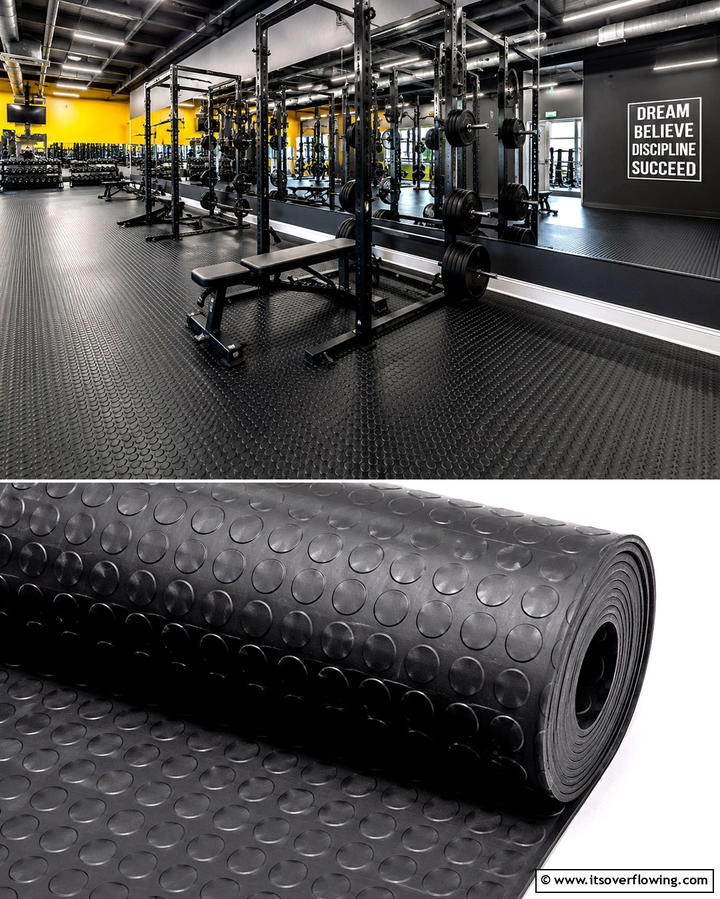 Rubber Garage Flooring Rolls - 25 Garage Flooring Ideas for Durability and Style