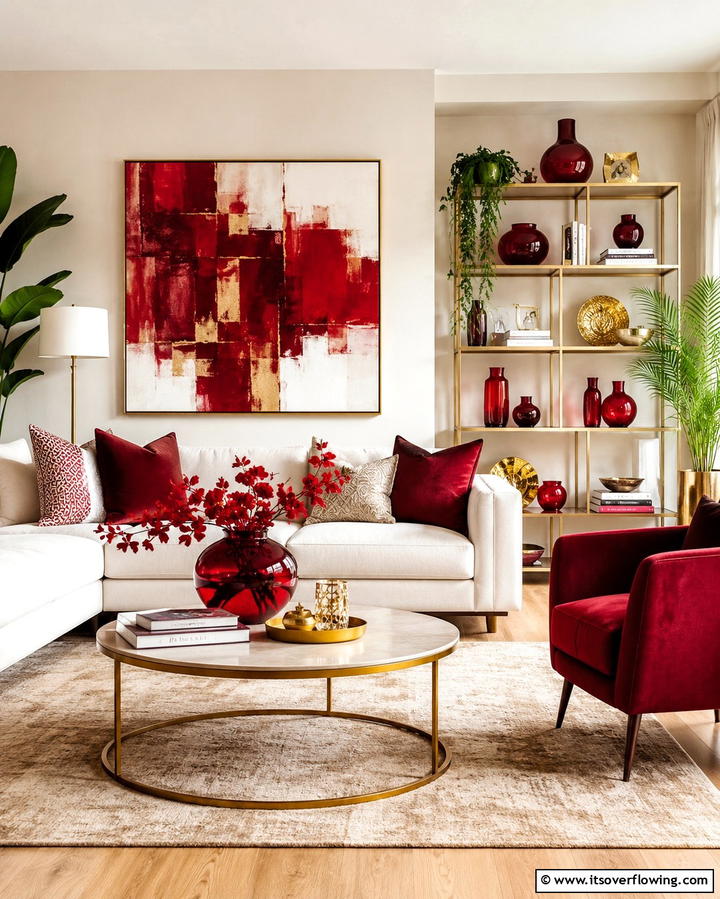 Ruby Themed Home Decor - 25 40th Wedding Anniversary Gift Ideas They’ll Love