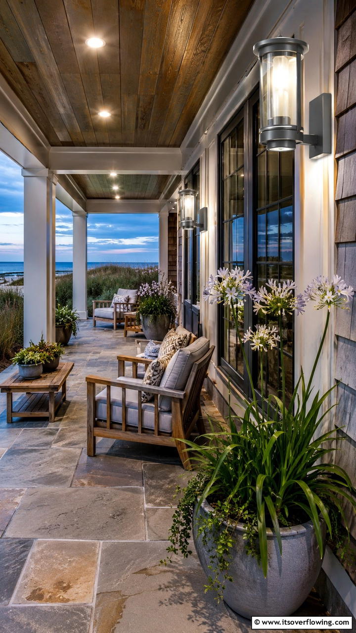 Rust Proof Fixtures - 30 Inviting Front Porch Lighting Ideas for Curb Appeal